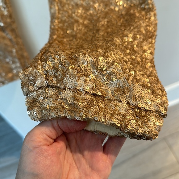 Free People Sequin Joggers NWT - Picture 5 of 8